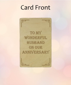 Alternative view of To My Wonderful Husband (Birchwood)