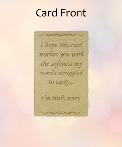 Alternative view of I hope this card reaches you (Birchwood)