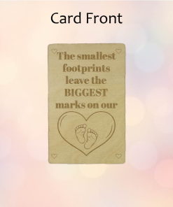 Alternative view of The smallest footprints (Birchwood)