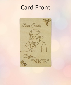 Alternative view of Dear Santa, define ‘nice' (Birchwood)