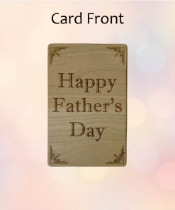 Alternative view of Happy Father's Day (Cherrywood)