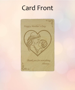 Alternative view of Happy Mother's Day - Boy (Birchwood)