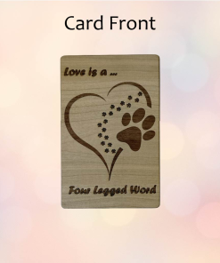 Alternative view of Love is a four-legged word (Cherrywood)