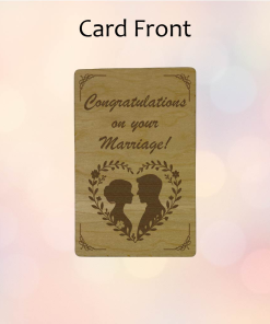 Alternative view of Congratulations on your marriage! (Cherrywood)